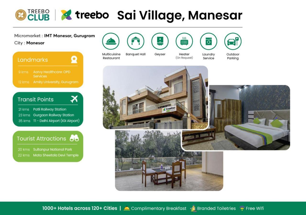Treebo Sai Village, Manesar Gurgaon Exterior photo